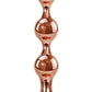 Gender X Gold Digger Anal Plug - Black/Rose Gold - Large