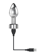 Load image into Gallery viewer, Gender X Rockin' Metal Plug Rechargeable Butt Plug