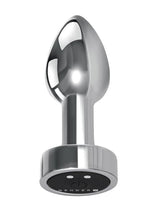 Load image into Gallery viewer, Gender X Rockin Rechargeable Metal Mini Plug - Metal/Silver