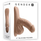 Gender X Silicone Packer Dildo - Tan - 4in