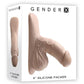 Gender X Silicone Packer Dildo - Vanilla - 4in