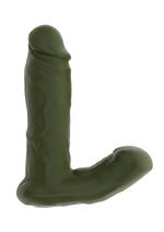 Load image into Gallery viewer, Gender X The Hunk Rechargeable Silicone Vibrating Dildo with Remote Control - Green