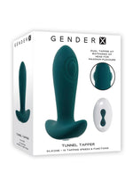 Load image into Gallery viewer, Tunnel Tapper Rechargeable Silicone Anal Plug - Green
