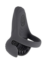 Load image into Gallery viewer, Gender X Undercarriage Rechargeable Silicone Cock Ring - Gray/Grey
