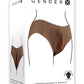 Gender X Undergarments Briefs with Silicone Vagina - Chocolate