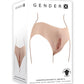 Gender X Undergarments Briefs with Silicone Vagina - Vanilla