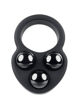 Load image into Gallery viewer, Gender X Workout Silicone Training Cock Ring - Black
