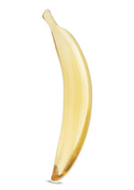 Load image into Gallery viewer, Glas Banana Joy Glass Dildo - Yellow - 7in
