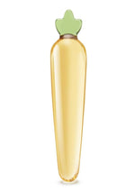 Load image into Gallery viewer, Glas Bunny's Secret Glass Dildo - Green/Yellow - 7.25in