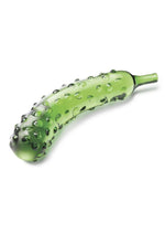 Load image into Gallery viewer, Glas Caressing Cucumber Glass Dildo
