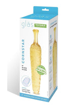 Load image into Gallery viewer, Glas Cornstar 8 Glass Dildo - Yellow