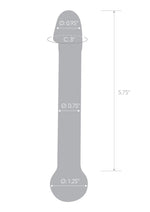Load image into Gallery viewer, Glas Realistic Head Glass Dildo
