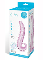 Load image into Gallery viewer, Glax Lix Dildo - Pink - 6in