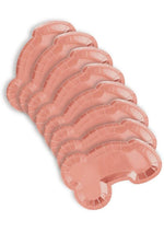 Load image into Gallery viewer, Glitterati Penis Plates - Rose Gold - 10in - 8 Per Pack

