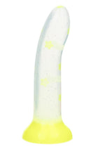 Load image into Gallery viewer, Glow Stick Star Silicone Glow In The Dark Dildo - Glow In The Dark/Yellow