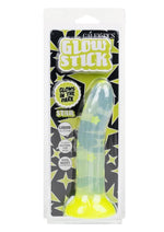 Load image into Gallery viewer, Glow Stick Star Silicone Glow In The Dark Dildo - Glow In The Dark/Yellow