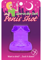 Load image into Gallery viewer, Glowing Penis Shooter - Glow In The Dark/Purple

