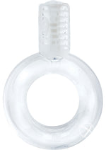 Load image into Gallery viewer, Go Vibe Ring Disposable Cock Ring - Clear
