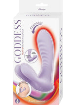 Load image into Gallery viewer, Goddess Heat Up Rechargeable Silicone Bunny Massager - Lavender