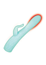 Load image into Gallery viewer, Goddess Heat Up Rotating Rechargeable Silicone Massager