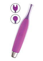 Load image into Gallery viewer, Goddess On The Spot Rechargeable Silicone Massager