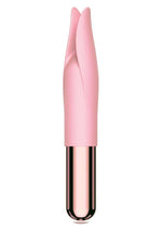 Load image into Gallery viewer, Goddess Tickled Pink Rechargeable Silicone Massager