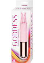 Load image into Gallery viewer, Goddess Tickled Pink Rechargeable Silicone Massager - Pink
