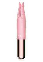 Load image into Gallery viewer, Goddess Tickled Pink Rechargeable Silicone Massager