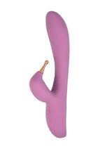 Load image into Gallery viewer, Goddess Tri-Tip Rechargeable Silicone Personal Vibrator - Lavender/Purple
