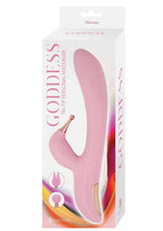 Load image into Gallery viewer, Goddess Tri-Tip Rechargeable Silicone Personal Vibrator - Pink
