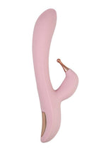 Load image into Gallery viewer, Goddess Tri-Tip Rechargeable Silicone Personal Vibrator - Pink
