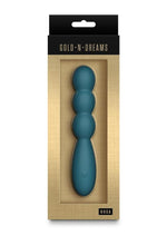 Load image into Gallery viewer, Gold-N-Dreams Rosa Rechargeable Silicone Vibrator - Teal

