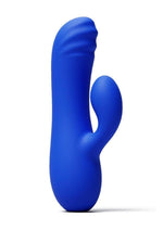 Load image into Gallery viewer, Gold-N-Dreams Sabrina Rechargeable Silicone Rabbit Vibrator - Blue
