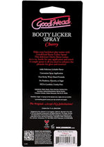 Load image into Gallery viewer, Goodhead Booty Licker Spray - Cherry
