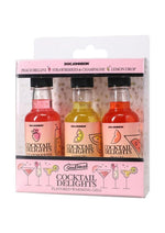 Load image into Gallery viewer, Goodhead Cocktail Delights (3 Pack) 2 Oz.- Peach Bellini, Strawberries and Champagne, Lemon Drop