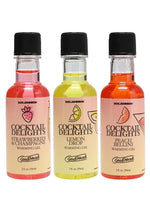 Load image into Gallery viewer, Goodhead Cocktail Delights (3 Pack) 2 Oz.- Peach Bellini, Strawberries and Champagne, Lemon Drop