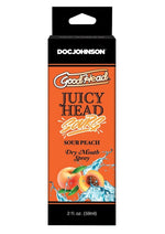 Load image into Gallery viewer, Goodhead Juicy Head Dry Mouth Spray - Sour Peach - 2oz

