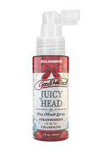 Load image into Gallery viewer, Goodhead Juicy Head Dry Mouth Spray - Strawberries and Champagne - 2oz