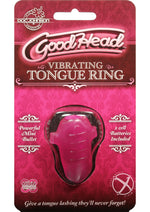 Load image into Gallery viewer, Goodhead Vibrating Tongue Ring - Pink
