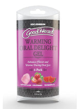 Load image into Gallery viewer, Goodhead Warming Head Oral Delight Gel .24oz (6 Pack) - Assorted
