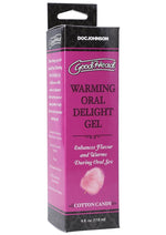 Load image into Gallery viewer, Goodhead Warming Head Oral Delight Gel Flavored Cotton Candy - 4oz
