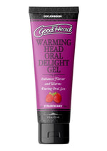 Load image into Gallery viewer, Goodhead Warming Head Oral Delight Gel Flavored Strawberry - 4oz - Bulk

