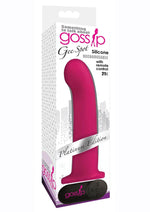 Load image into Gallery viewer, Gossip Gee Spot 21x Rechargeable Silicone Vibrator - Pink

