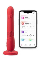 Load image into Gallery viewer, Gravity Remote App Thrusting Rechargeable Silicone Dildo

