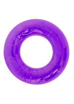 Load image into Gallery viewer, Gummy Cock Ring - Purple - One Size
