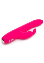 Load image into Gallery viewer, Happy Rabbit Slimline Curve Silicone Rabbit Vibrator - Pink
