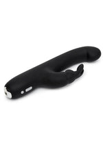 Load image into Gallery viewer, Happy Rabbit Slimline G-Spot Silicone Rabbit Vibrator - Black
