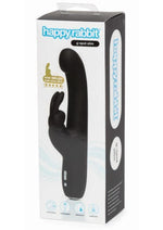 Load image into Gallery viewer, Happy Rabbit Slimline G-Spot Silicone Rabbit Vibrator - Black
