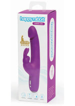 Load image into Gallery viewer, Happy Rabbit Slimline Realistic Silicone Rabbit Vibrator - Purple
