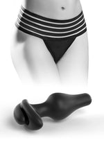 Load image into Gallery viewer, Hookup Panties Crotchless Love Garter - Sm